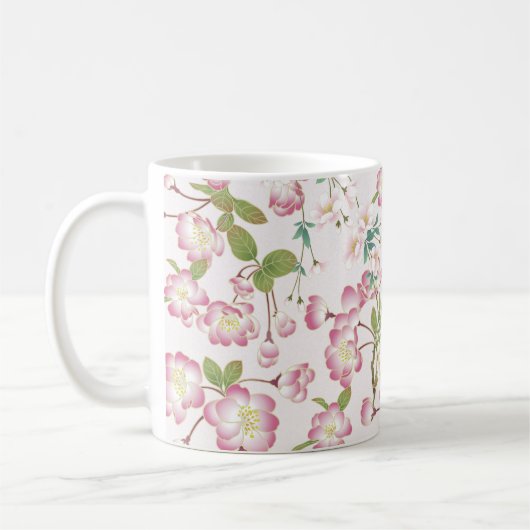 Art Mug"Cherry Blossoms" Kaffeetasse (Links)