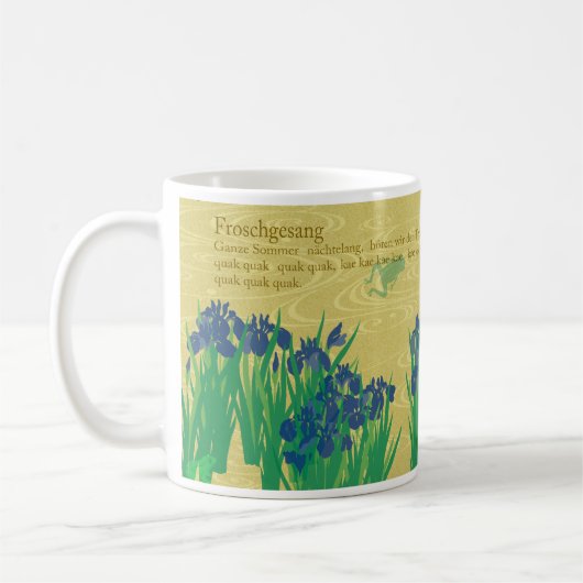 Art Mug"iris" Kaffeetasse (Links)
