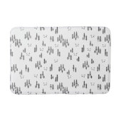 Art Muster der Forstlinie Badematte (Vorderseite)