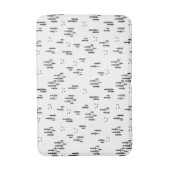 Art Muster der Forstlinie Badematte (Vorderseite Vertikal)