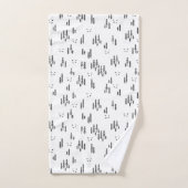 Art Muster der Forstlinie Badhandtuch Set (Handtuch)