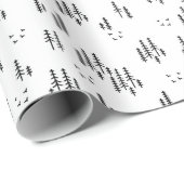 Art Muster der Forstlinie Geschenkpapier (Rolleneckpunkt)