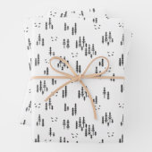 Art Muster der Forstlinie Geschenkpapier Set (Beispiel)