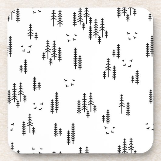 Art Muster der Forstlinie Getränkeuntersetzer (Vorderseite)