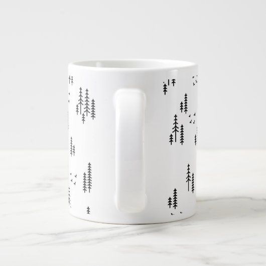 Art Muster der Forstlinie Jumbo-Tasse (Rückseite)