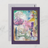 Art nach Design Postkarte (Vorne/Hinten)