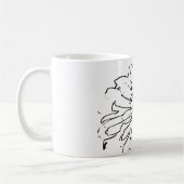 Art Natural Blume Kaffeetasse (Links)