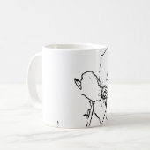 Art Natural Blume Kaffeetasse (Vorderseite Links)