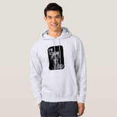 Art Never Dies Hoodie | David Sculpture & quote (Vorne ganz)