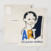 ART... nicht nur für Kinder [Postkarte] Postkarte (Vorne/Hinten)