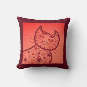 Art ,Niedlich Cat Clipart Kissen