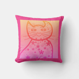 Art ,Niedlich Cat Clipart Kissen
