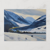 Art Norwegen Malerei Postkarte (Vorderseite)