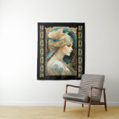 Art Nouvaeu Wandteppich (Beispiel)