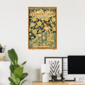 Art Nouveau 1893 Cover by Eugène Grasset Poster (Heimbüro)