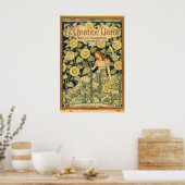 Art Nouveau 1893 Cover by Eugène Grasset Poster (Küche)