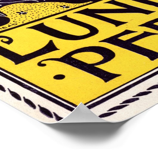 Art Nouveau 1895 Perfume Ad by Louise John Rhead Poster (Ecke)