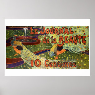 Art Nouveau 1897 Journal und von Louis Rhead Poster