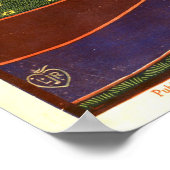 Art Nouveau 1897 Journal und von Louis Rhead Poster (Ecke)