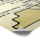 Art Nouveau 1904 World's Fair by Alphonse Mucha Poster (Ecke)