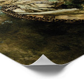 Art Nouveau 1905 Madonna von Lilies by Mucha Poster (Ecke)