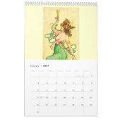 Art Nouveau 2024 Kalender (Jan 2027)
