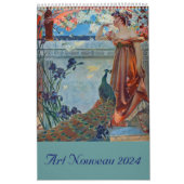 Art Nouveau 2024 Kalender (Titelbild)