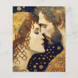 Art Nouveau A Couple In Love
