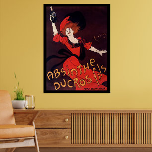 Art Nouveau Absinthe aus der Vintage-Zeit von Leon Poster