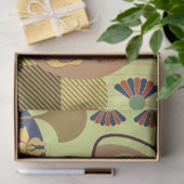 Art Nouveau Abstrakt Seidenpapier (Geschenk)