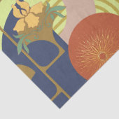 Art Nouveau Abstrakt Seidenpapier (Ausschnitt)