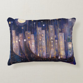 Art Nouveau Accent Pillow Dekokissen