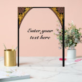 Art Nouveau Acrylschild (Hochzeit)