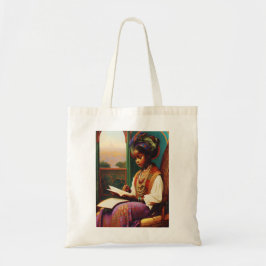 Art Nouveau African American Girl Tragetasche