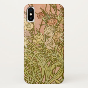 Art Nouveau Alfonse Mucha Blumenzucht Blume Case-Mate iPhone Hülle