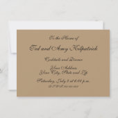 Art Nouveau Alfonse Mucha Blumenzucht Blume Einladung (Rückseite)