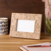 Art Nouveau Alfonse Mucha Blumenzucht Blume Geätzte Rahmen (Links)