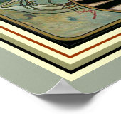 Art Nouveau Alphonse Mucha Ad Poster 16 x 20 (Ecke)