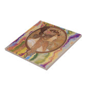 Art Nouveau - Alphonse Mucha Byzantine    Fliese (Seite)