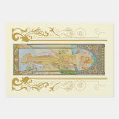 Art Nouveau Alphonse Mucha - Die Helligkeit des Ta Geschenkpapier Set (Vorderseite)