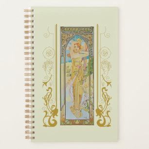Art Nouveau Alphonse Mucha - Die Helligkeit des Ta Planer