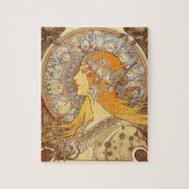 Art Nouveau Alphonse Mucha Zodiac Puzzle
