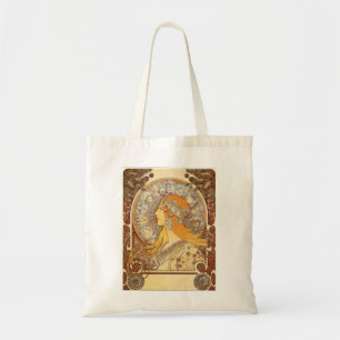 Art Nouveau Alphonse Mucha Zodiac-Tasche Tragetasche