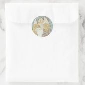 Art Nouveau Angel Stickers (Tasche)