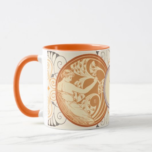 Art Nouveau Angels #9 Tasse (Links)