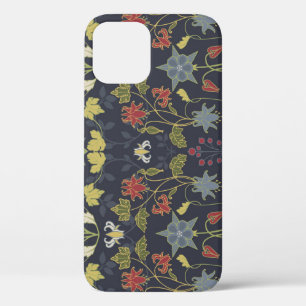 Art Nouveau Aquilegia: Dunkle Blumen Case-Mate iPhone Hülle