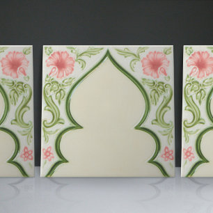 Art Nouveau-Ära 1905 von H. & R. Johnson Fliese