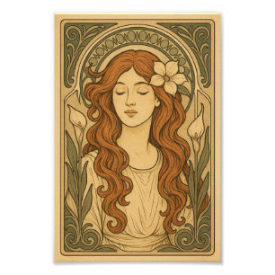 Art Nouveau Art Art Fotodruck
