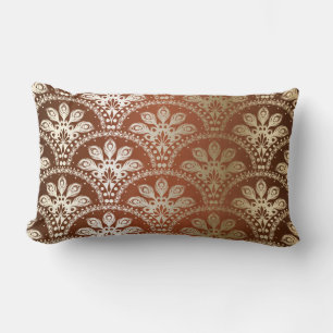 Art Nouveau,Art Deko,Vintag,bordeauxrot,gold,chic, Lendenkissen