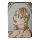 Art Nouveau Badematte (Vorderseite Vertikal)